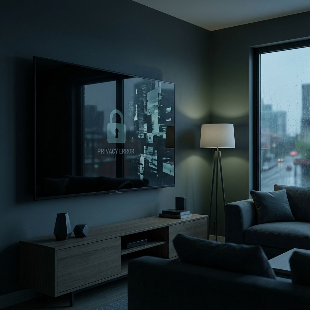 TV com tela preta mas LED ligado